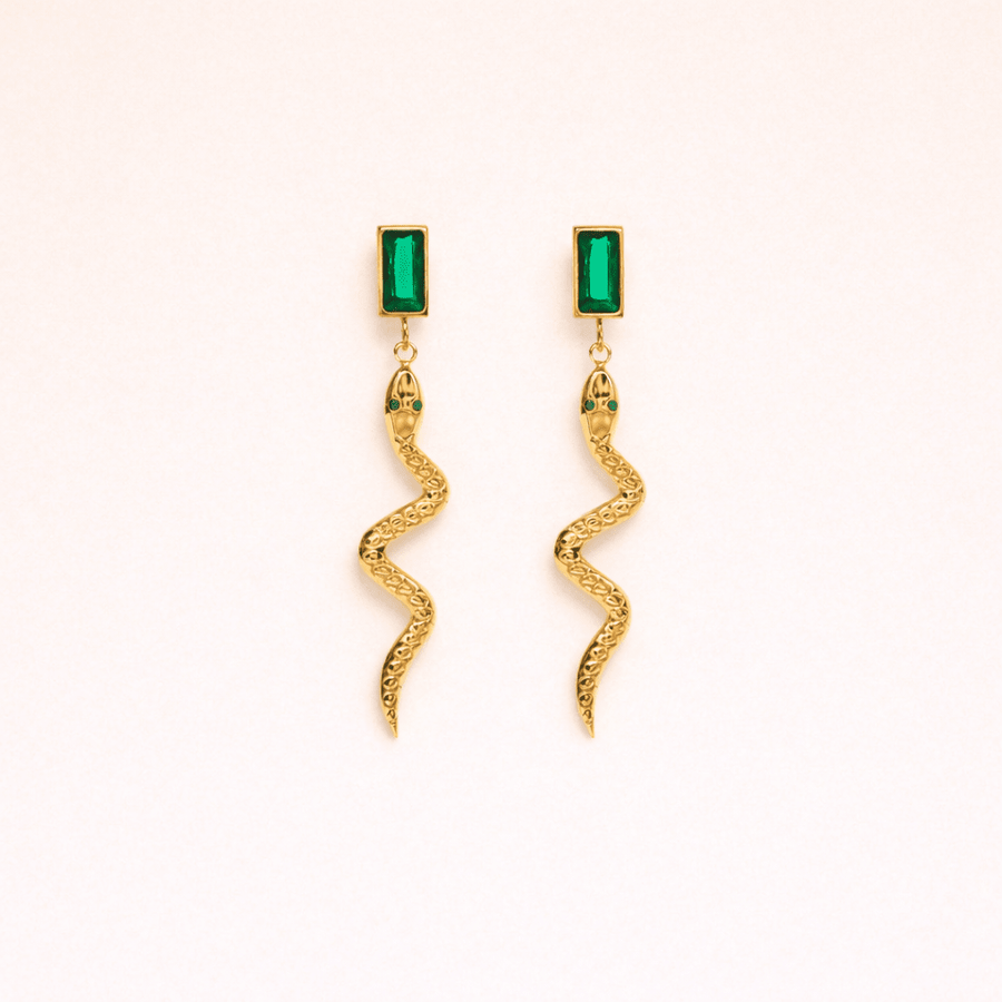 Serpent Drop Earrings - SMODDO
