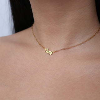 Simple Name Necklace - SMODDO