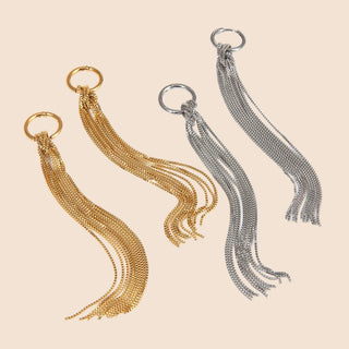 Fringe Tassel Hoops