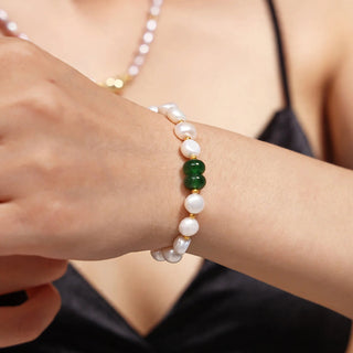 Toggle Pearl Bracelet