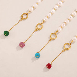 Toggle Pearl Bracelet