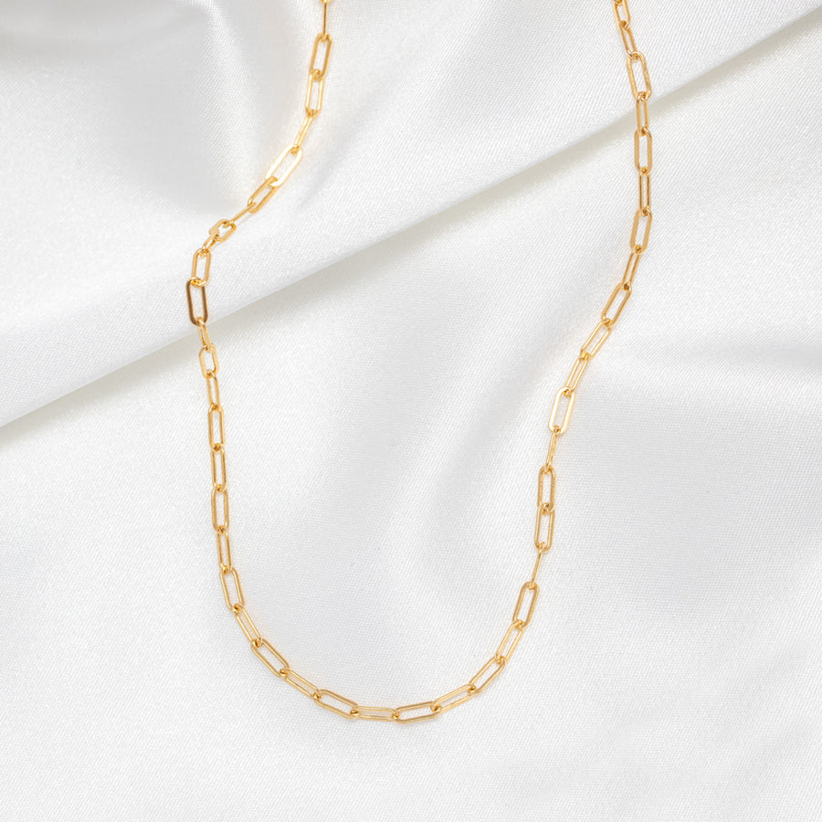 Paperclip Chain Necklace-Necklaces-SMODDO